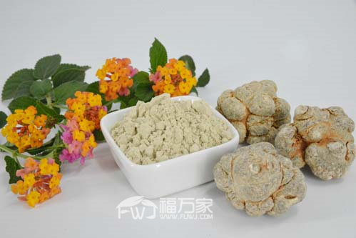 淡黄色三七粉好
